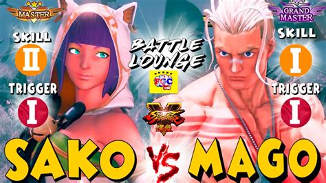 ストリートファイター5💥sako「メナト」対 マゴ「ルーク」｜sako「menat」vs Mago「luke」💥street Fighter