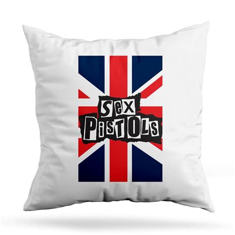 Cojin Deco Sex Pistols Flag D Boleto Store Boleto Store