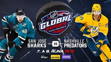 Hokejová show v Praze Sledujte NHL Global Series na stanicích televize