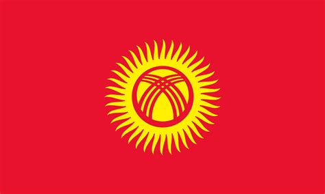 Free Kyrgyzstan Flag Images: AI, EPS, GIF, JPG, PDF, PNG, and SVG