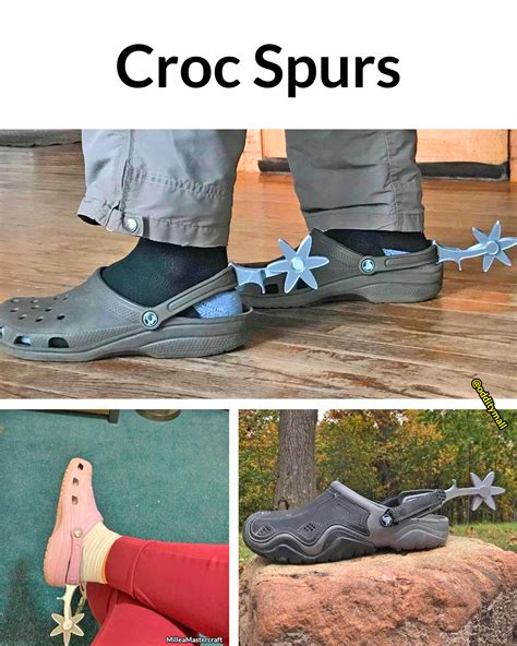 Croc Spurs : r/OddityMall