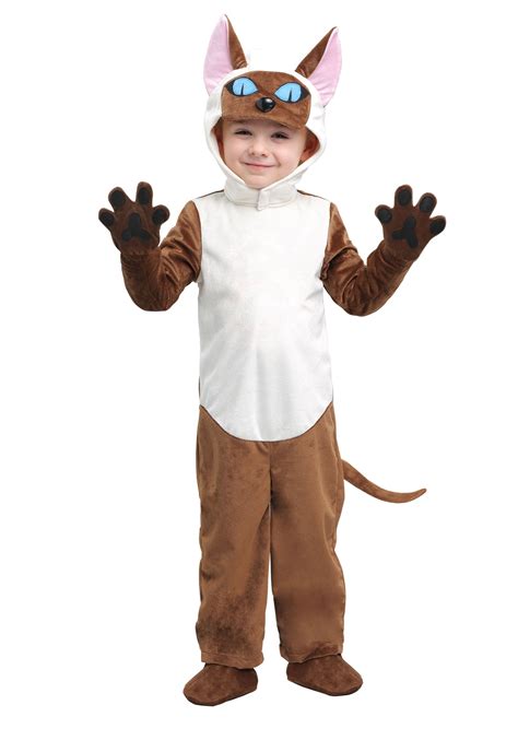 Siamese Cat Costume For Toddlers