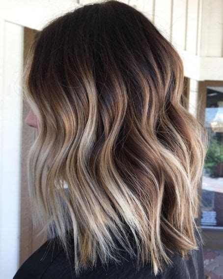 Brunette With Blonde Balayage