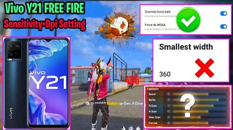 Vivo Y Free Fire Sensitivity Dpi Headshot Setting Youtube