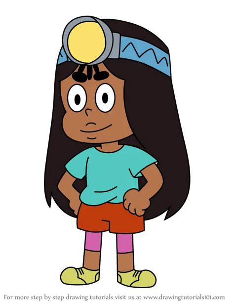 How To Draw Isabella Alvarado From Craig Of The Creek Craig Of The Creek Step By Step