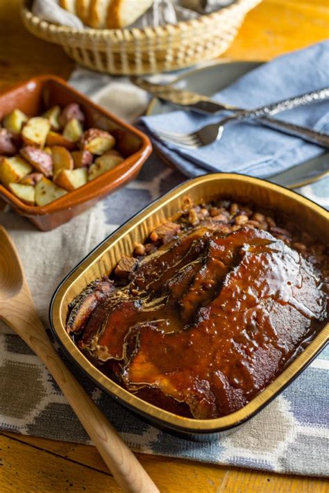 Beef Brisket And Baked Beans The Butchers Market Heritage