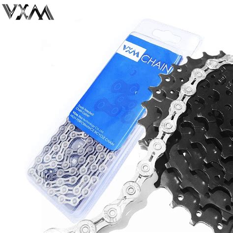 Vxm Bicycle Chain Speed Half Hollow Bike Chains S Links