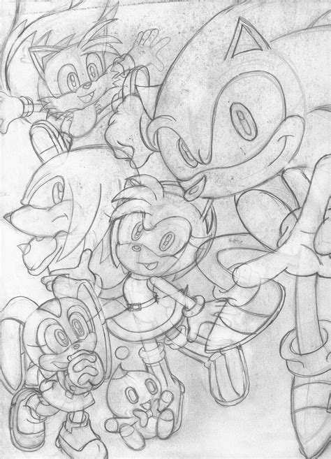 Team Sonic Advance By Redfern05 On Deviantart