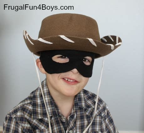 Make Your Own "The Lone Ranger" Face Mask (with a free printable pattern) - Frugal Fun For Boys ...