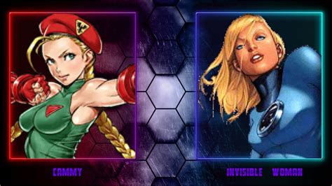 Mugen Cammy Vs Invisible Woman Youtube