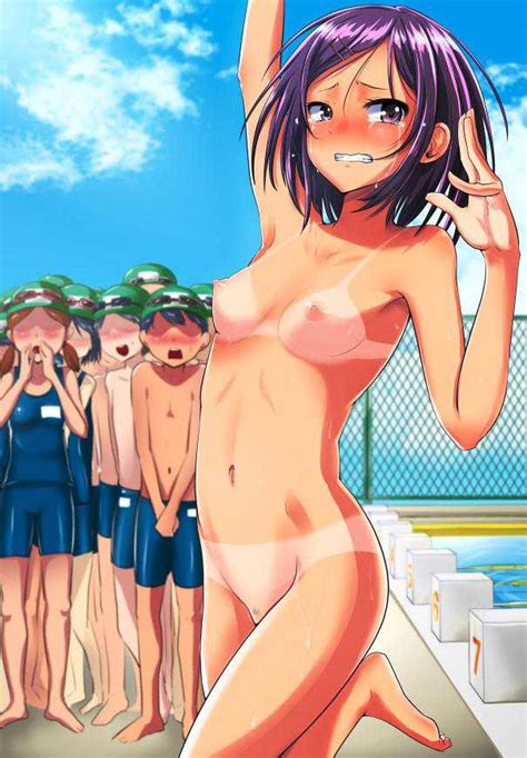 Embarrassed Naked Anime Guy