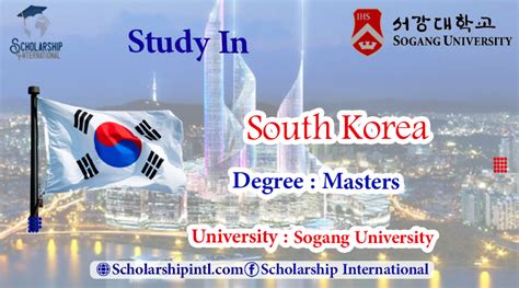 South Korea Scholarship Admission Scholarship Iii For International