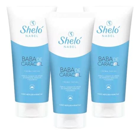 Crema Facial Baba De Caracol Shelo Nabel Ml Piezas Env O Gratis