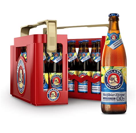 Wei Bier Zitrone Paulaner Brauerei M Nchen