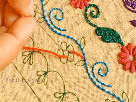 Easy Floral Neckline Design For Dress Kurti Hand Embroidery Work Artofit