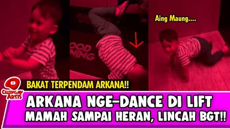 Lincahnya Arkana Joget Di Lift Tunjukan Bakat Menari Ke Mamah Atalia