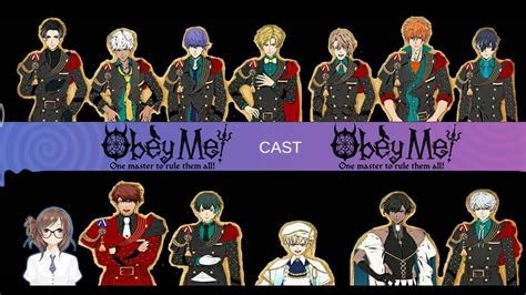 Obey Me Cast Youtube