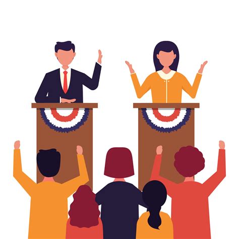 Debate Vector Art, Icons, and Graphics for Free Download