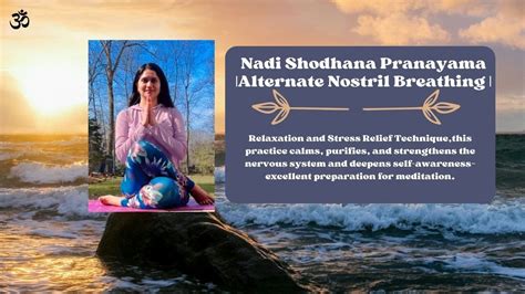 Nadi Shodhan Pranayama Alternate Nostril Breathing Relaxation And