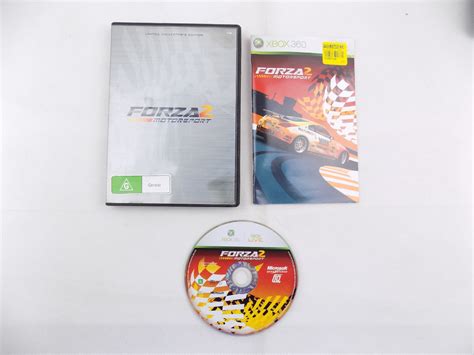 Mint Disc Xbox 360 Forza Motorsport 2 Limited Collectors Edition Inc Manual Free Postage