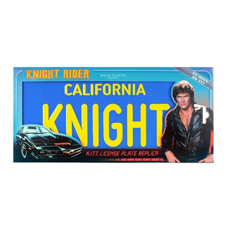 Knight Rider Rendszám Replika Fanbase