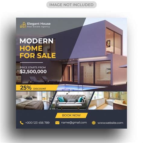 Premium Psd Real Estate Social Media Post Template Real Estate