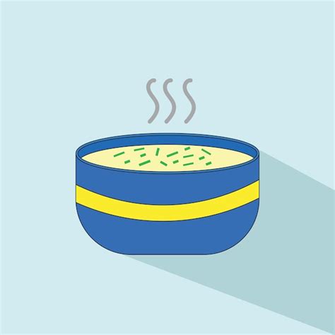 Premium Vector Icon Of Soup On Bowl Vector