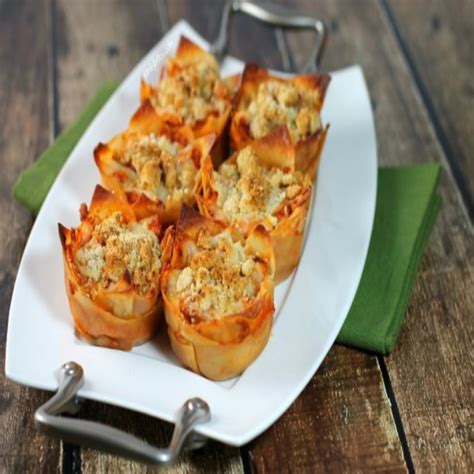 Petites bouchées croustillantes aux champignons gratinés The