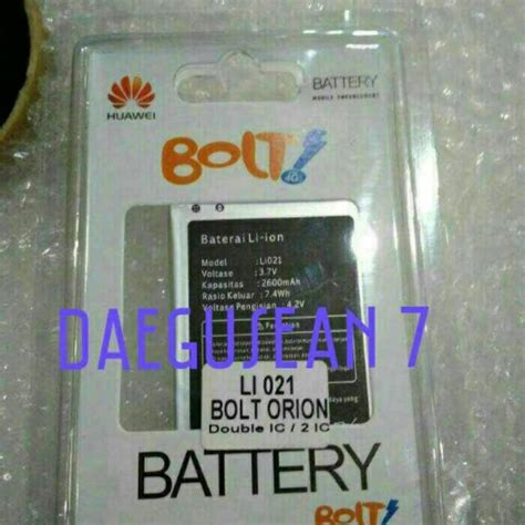 Jual Baterai Wifi Bolt Orion Li G Battery Original Batre Battre