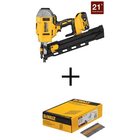 DEWALT Pneumatic 21 Degree Collated Framing Nailer DWF83PL