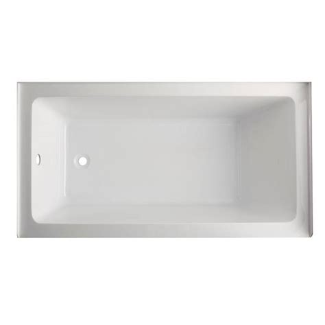 Kingston Brass Oriel 60 Three Wall Alcove Acrylic Soaking Tub With Bed Bath And Beyond 38242370