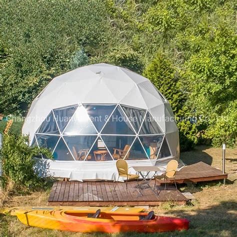 10m Geodesic Luxury Waterproof Hotel Glamping Camping Igloo Dome Tent