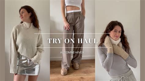 Big Try On Haul Uniqlo Bershka Pull Bear Stradivarius Youtube