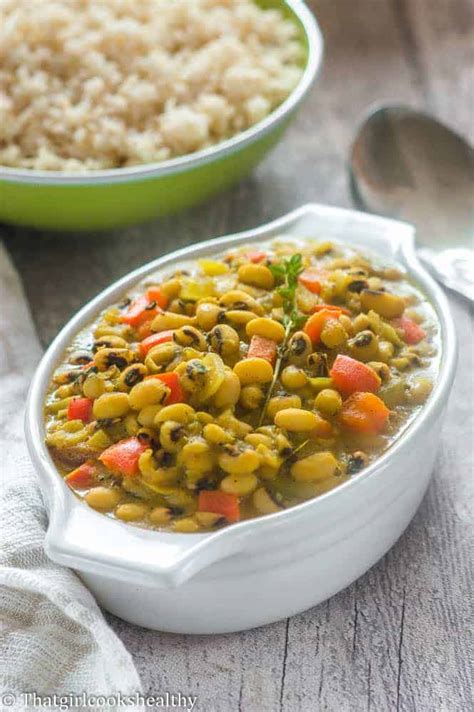 Black Eyed Peas Curry That Girl Cooks Healthy