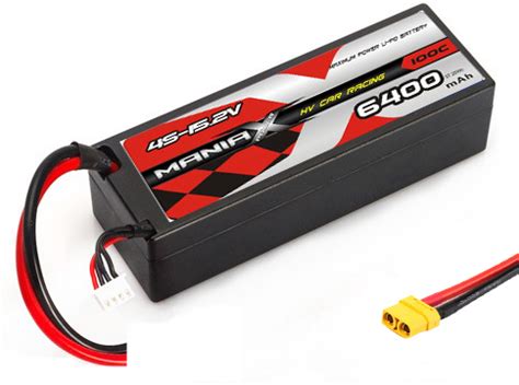 Maniax S Mah C V Hv Hardcase Lipo Battery