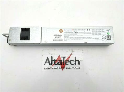 SuperMicro PWS-706P-1R 750W Redundant Power Supply