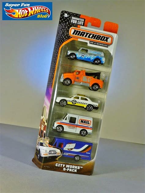 Super Fun Hot Wheels Blog Matchbox City Works 5 Pack