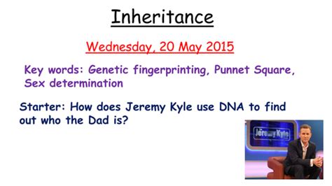 Sex Determination And Genetic Fingerprinting Teaching Resources