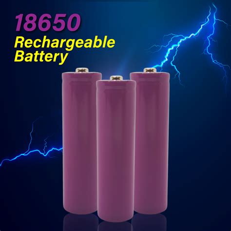 18650 Rechargeable Battery Button Top Rechargeable Battery 12000mah