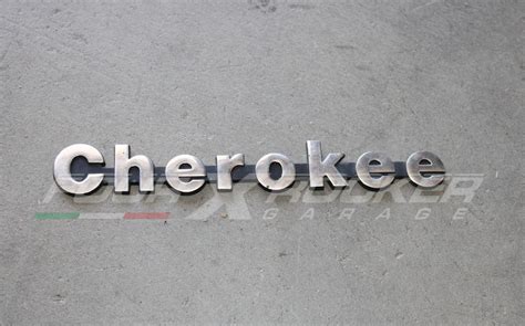 Logo Scritta Fregio Cherokee Jeep Cherokee Xj Four X Rocker