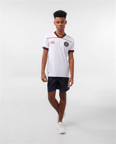 Riachuelo Camiseta Juvenil Futebol Paris Saint Germain Slim Fit Branca