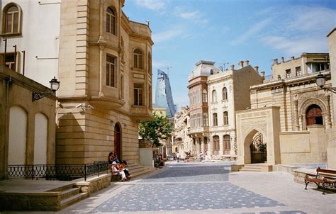 Architecture of old Baku