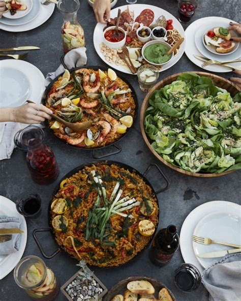 Winter Paella Party Plus A Dinner Party Menu Whats Gaby Cooking In