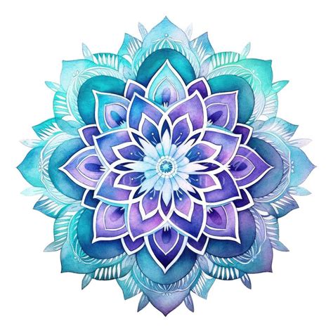 ISS Watercolor Mandala 8 Inspired Stock Shop