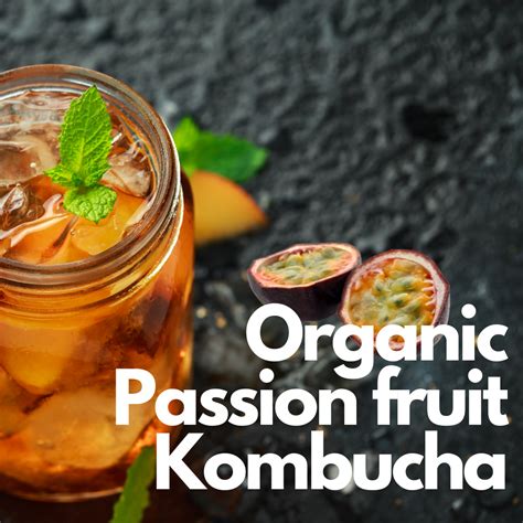 Kombucha Passion Fruit 350ml Satva Farm