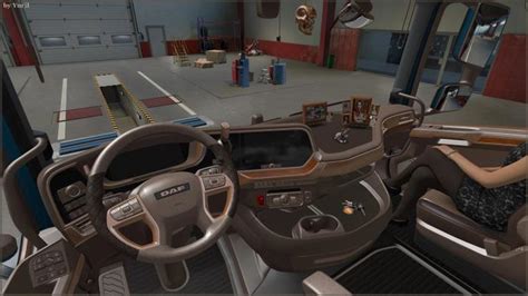 BEIGE INTERIOR FOR DAF XG 2021 V0 8 GamesMods Net FS19 FS17 ETS 2