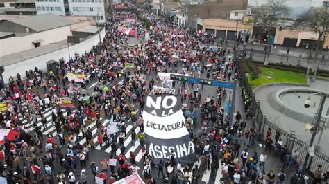 Toma De Lima Hoy Protestas En Perú En Vivo Bloqueos De Carreteras Enfrentamientos Número