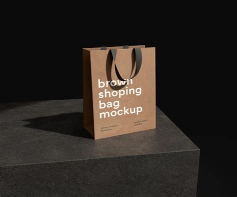 Shopping Bag Mockup - Graphicsfuel