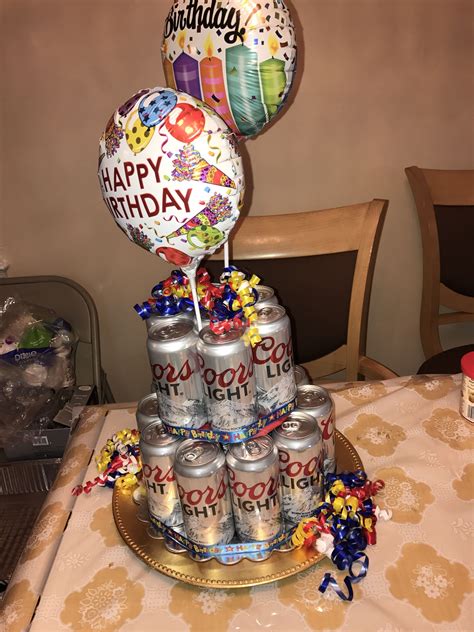 Coors Light Beer Cake Beer Cake Diy Beer Cake Beer Cake T