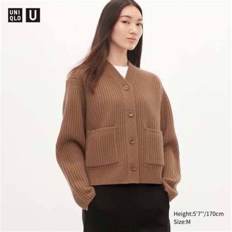 女裝 U 特級小羊毛羅紋開襟外套長袖 Uniqlo 比價 Uq 搜尋